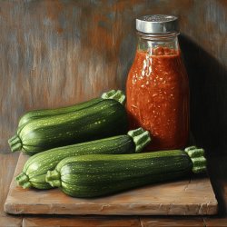 Hausgemachter Zucchini-Ketchup
