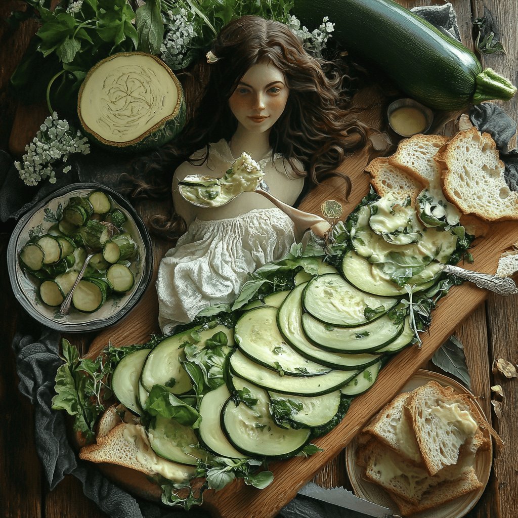 Leckerer Zucchini-Aufstrich
