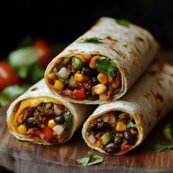 Leckere Mexikanische Wraps