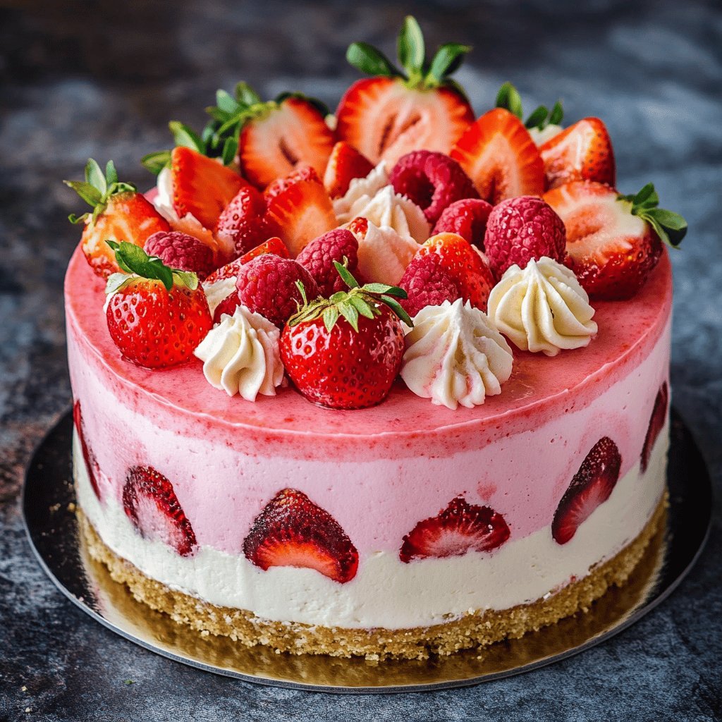 Erdbeer-Joghurt-Torte