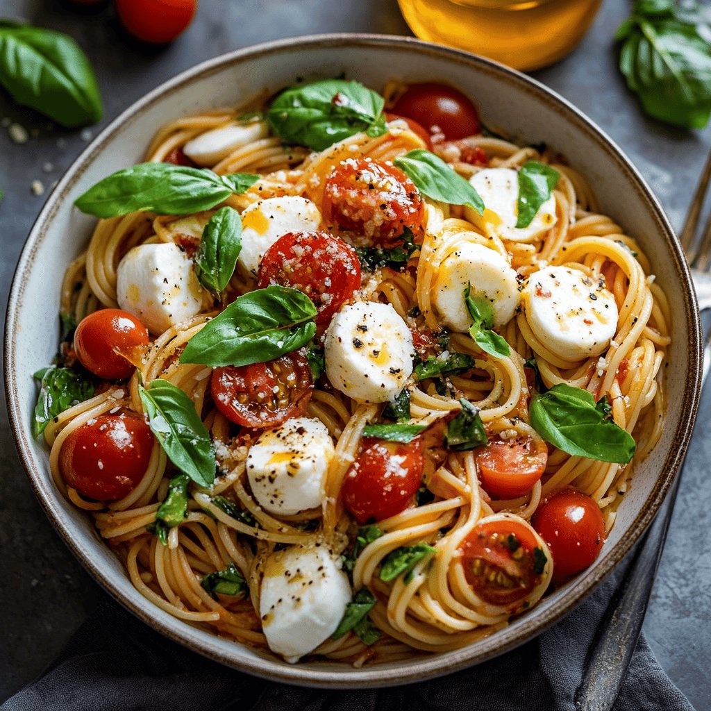Italienischer Spaghettisalat