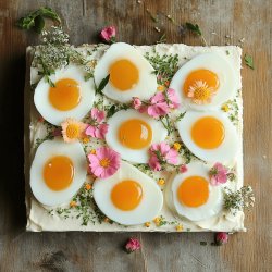 Saftiger Eierlikör-Blechkuchen