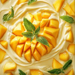 Fruchtige Mangocreme
