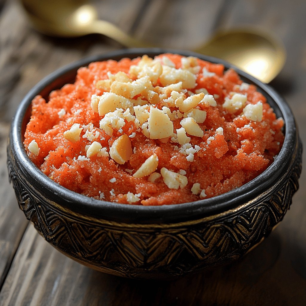 Klassisches Gajar Halwa