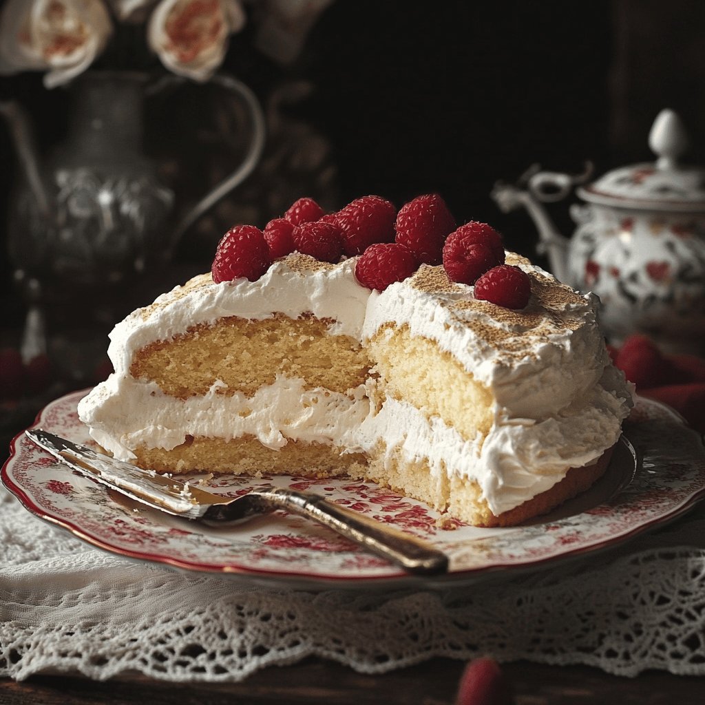 Klassische Malakofftorte