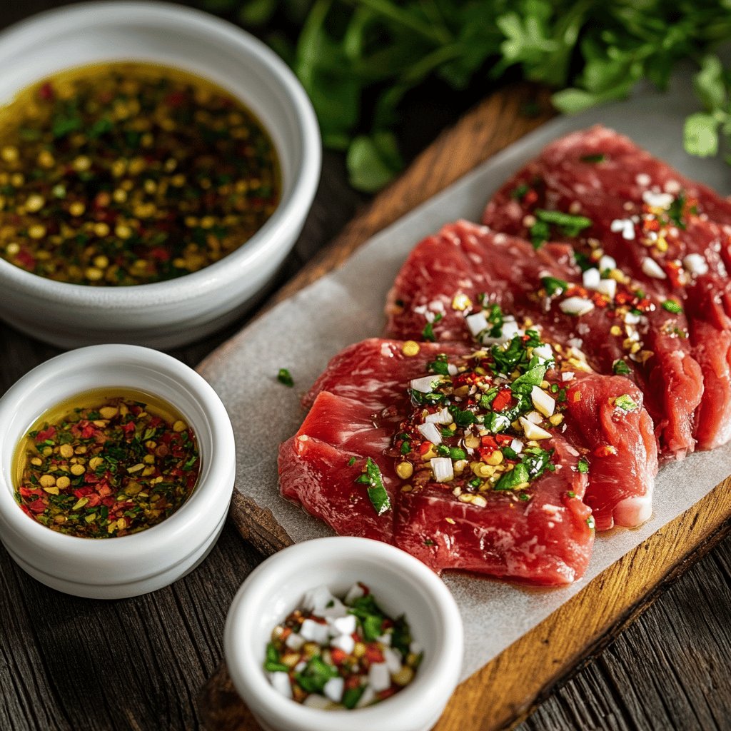 Zarte Grillmarinade für Fleisch