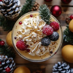 Fruchtige Eierlikörcreme