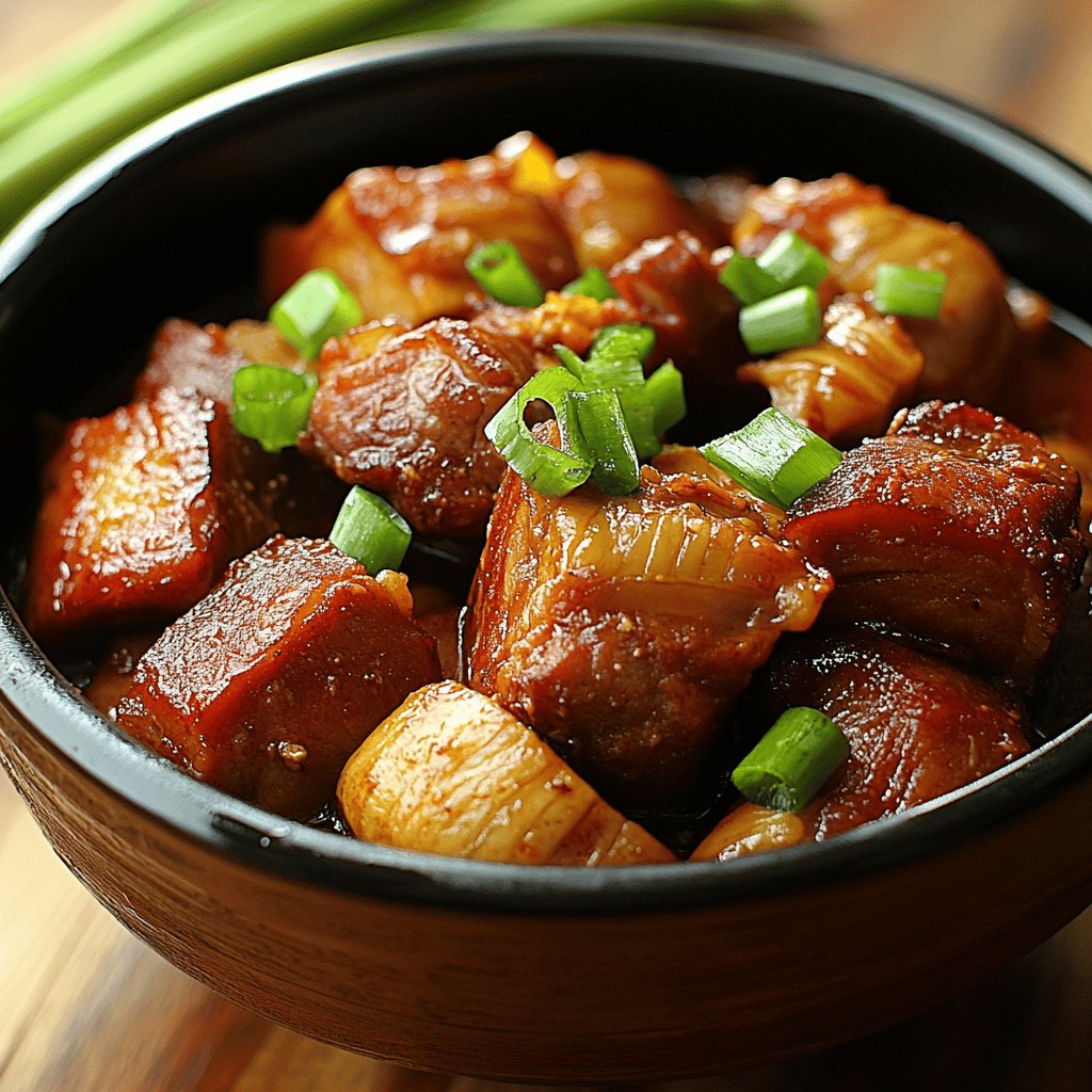 Geschmortes Schweinefleisch Vietnamesisch