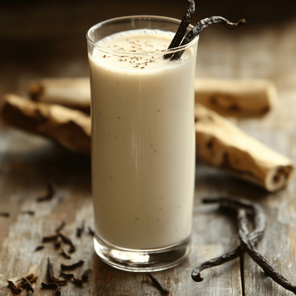Vanillemilch mit echter Vanille