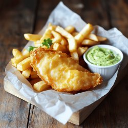 Klassische Fish & Chips