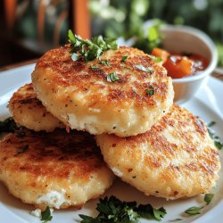 Mediterrane Hüttenkäse-Taler