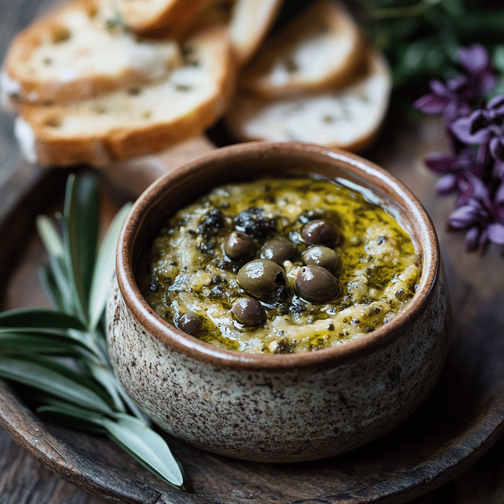 Provenzalische Oliven-Kapern-Paste