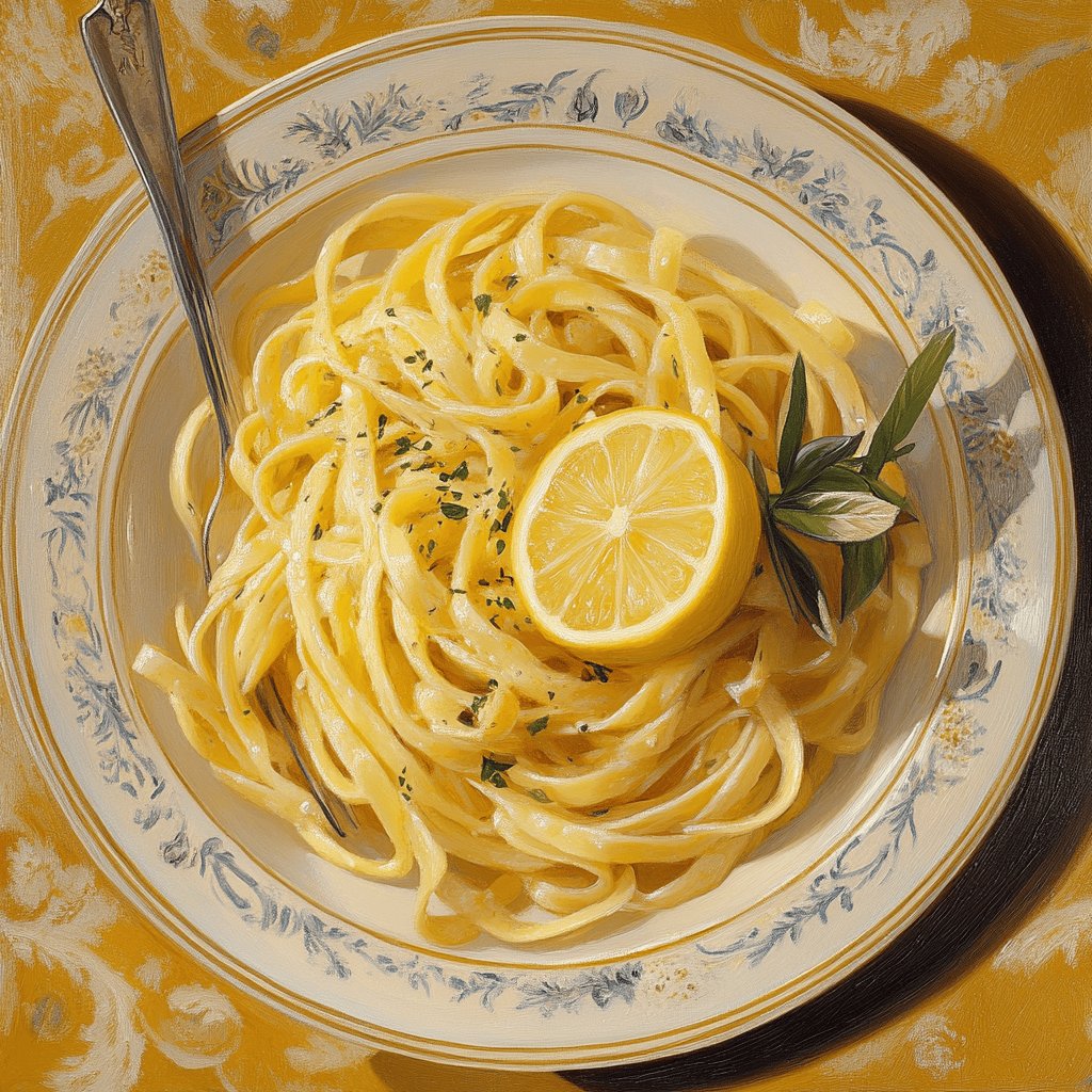 Zitronen-Linguine