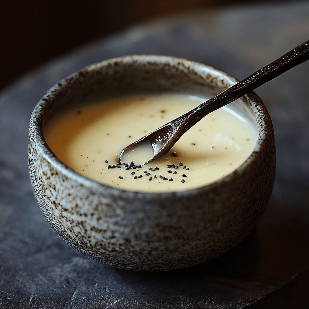 Klassische Vanillesauce