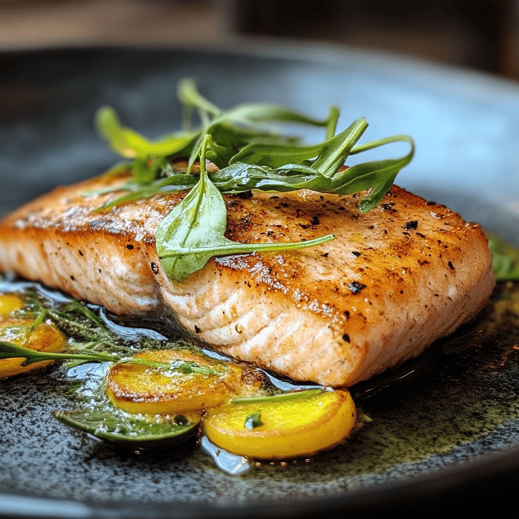 Knusprig gebratenes Saiblingsfilet