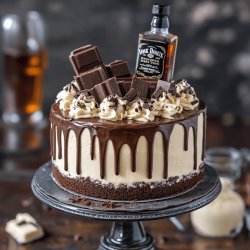 Schokoladen-Whiskey-Torte