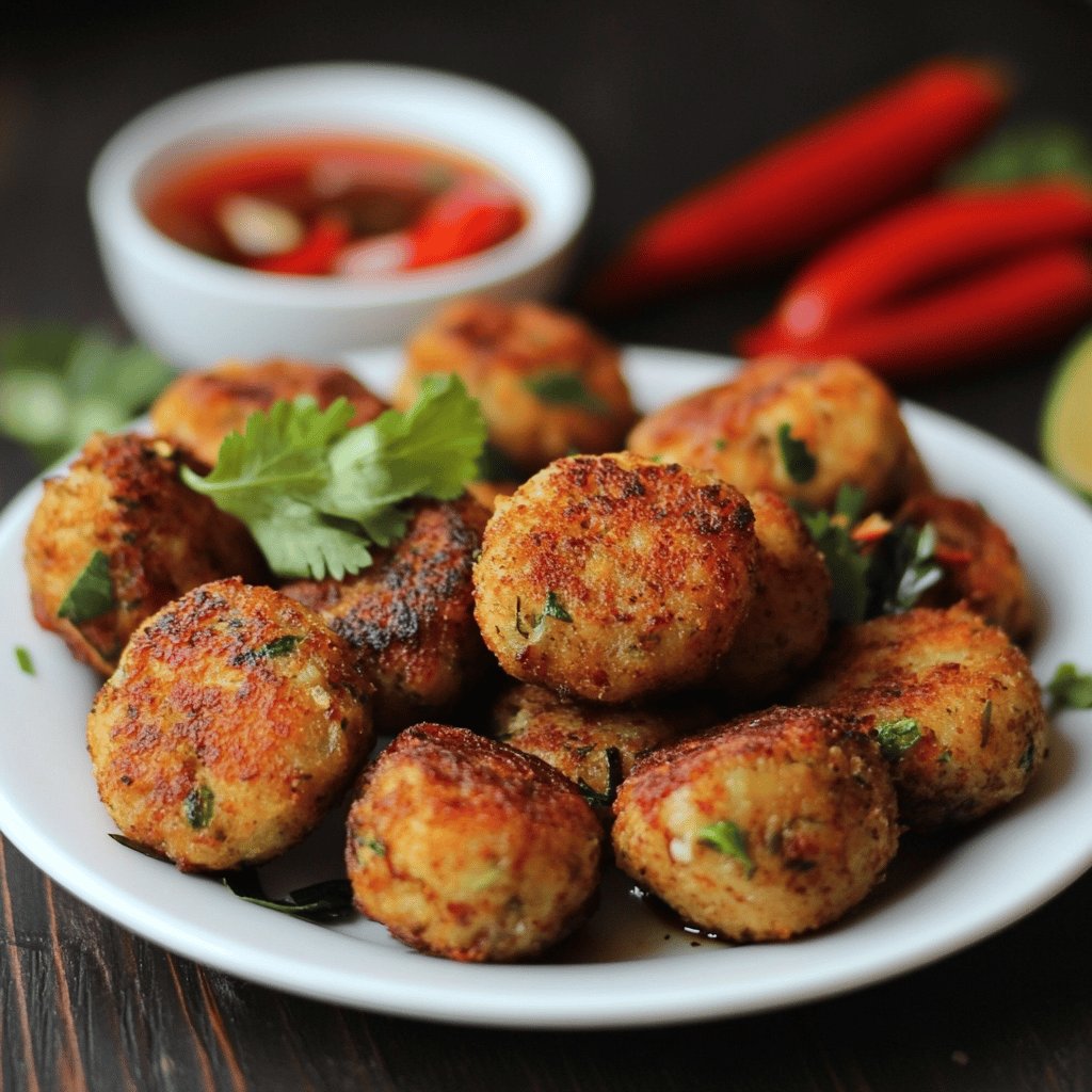 Leckere vegetarische Polpette