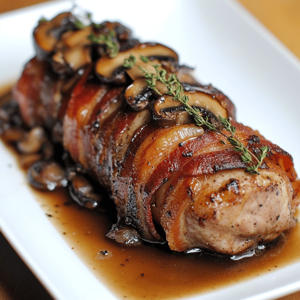 Schweinefilet im Speckmantel