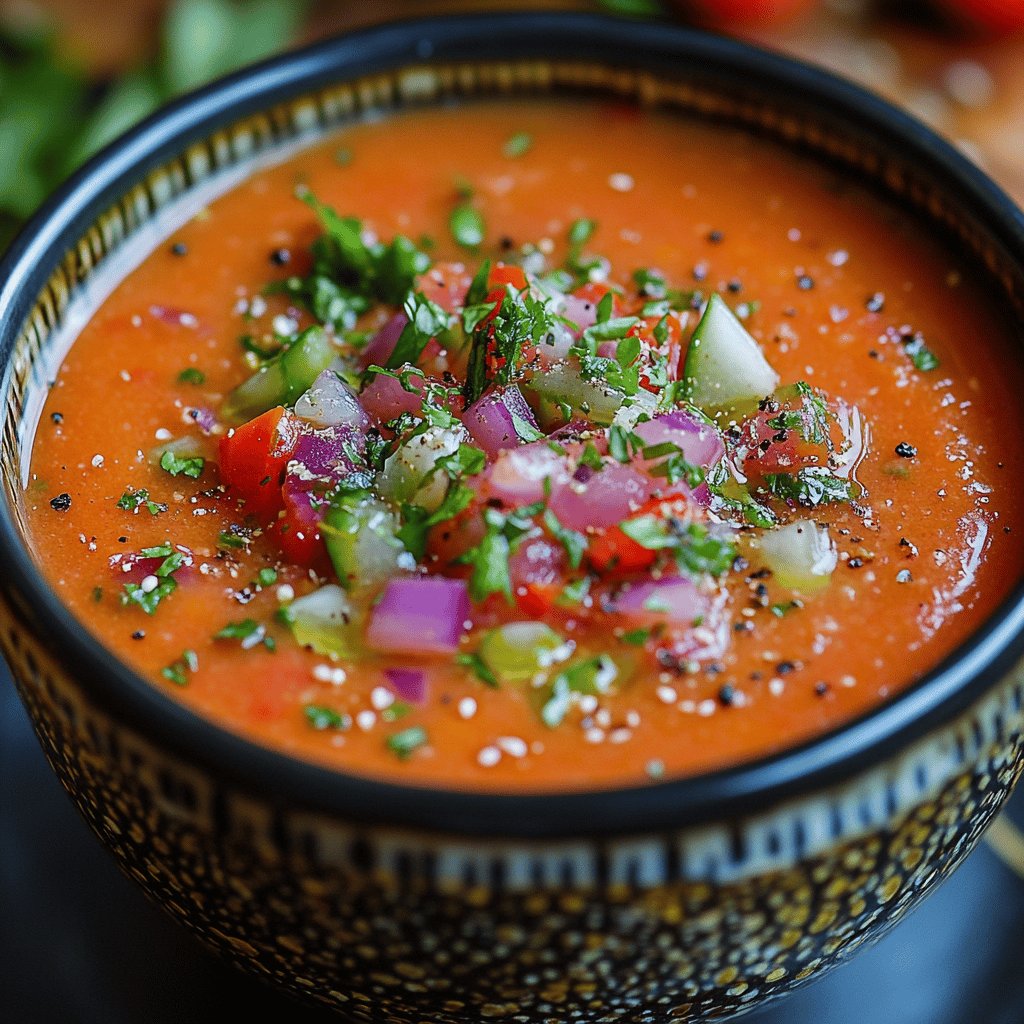 Klassisches Gazpacho Rezept