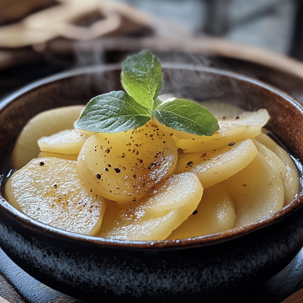 Gedünstete Apfelspalten Rezept