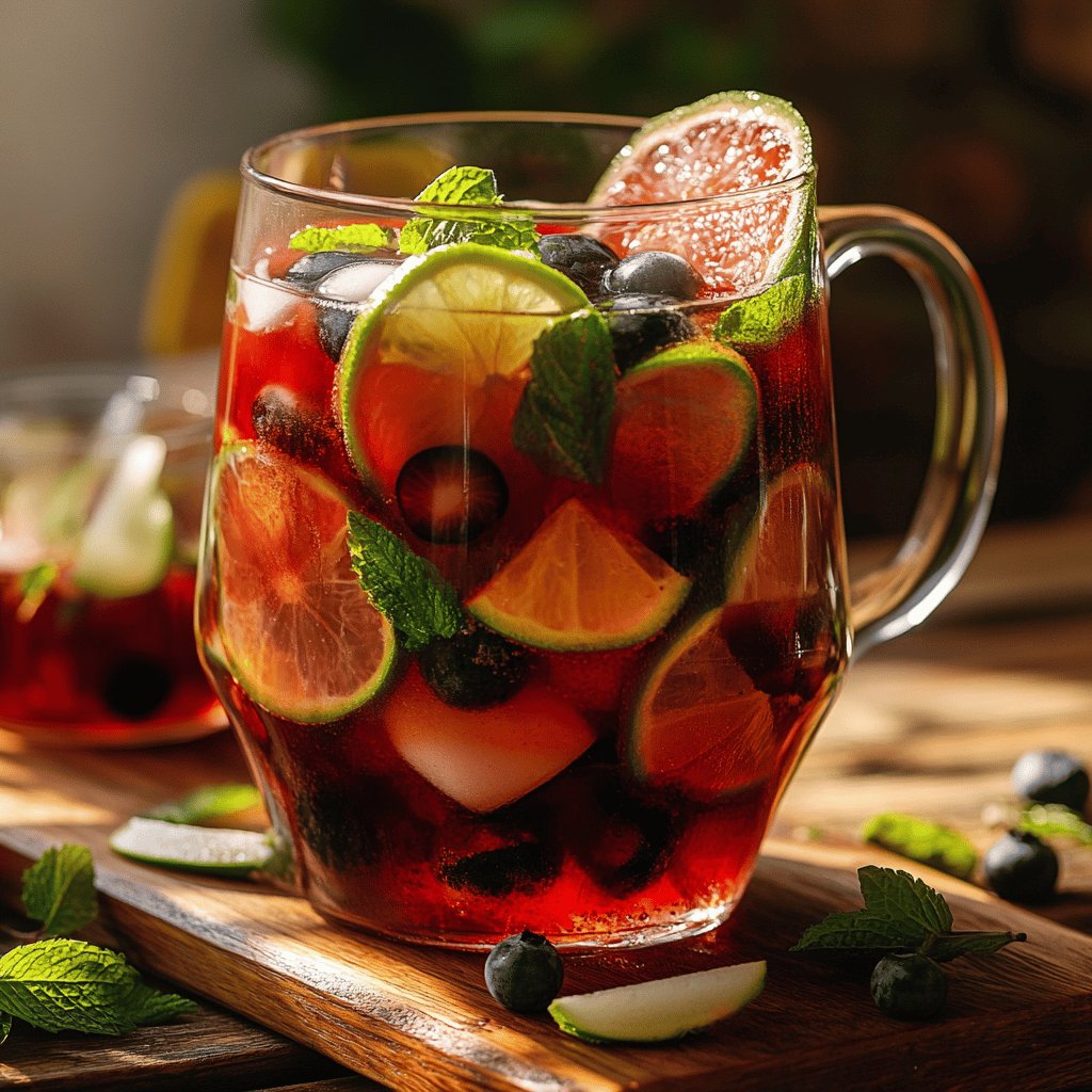 Erfrischende Sommer-Sangria