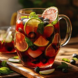 Erfrischende Sommer-Sangria