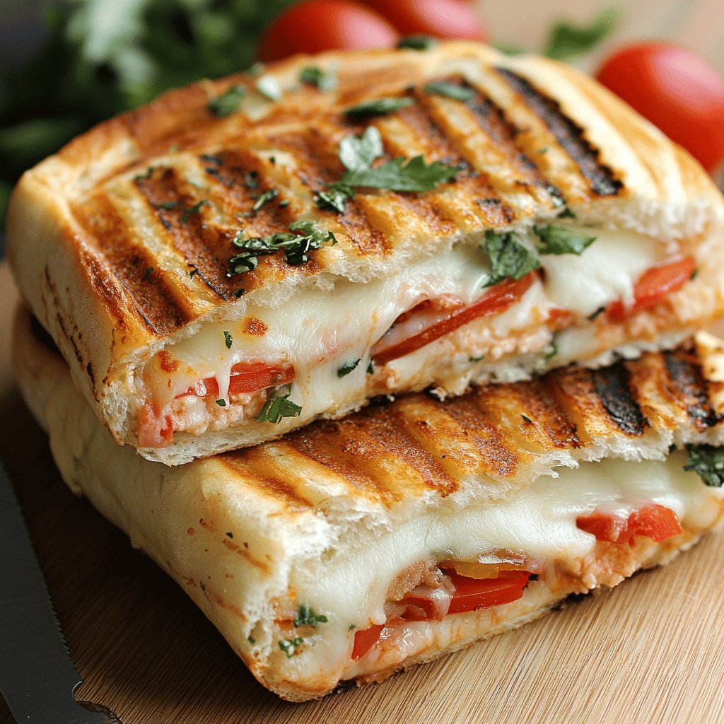 Hausgemachte Panini Brötchen