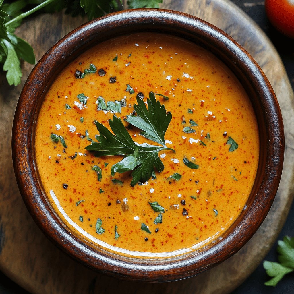Cremige Paprika-Sahnesauce