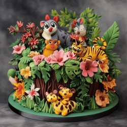 Exotische Schokoladen-Torte