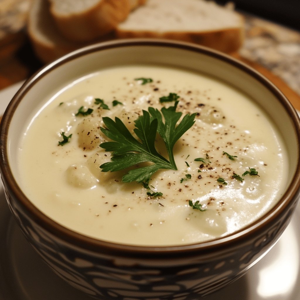 Cremige Karfiol Suppe