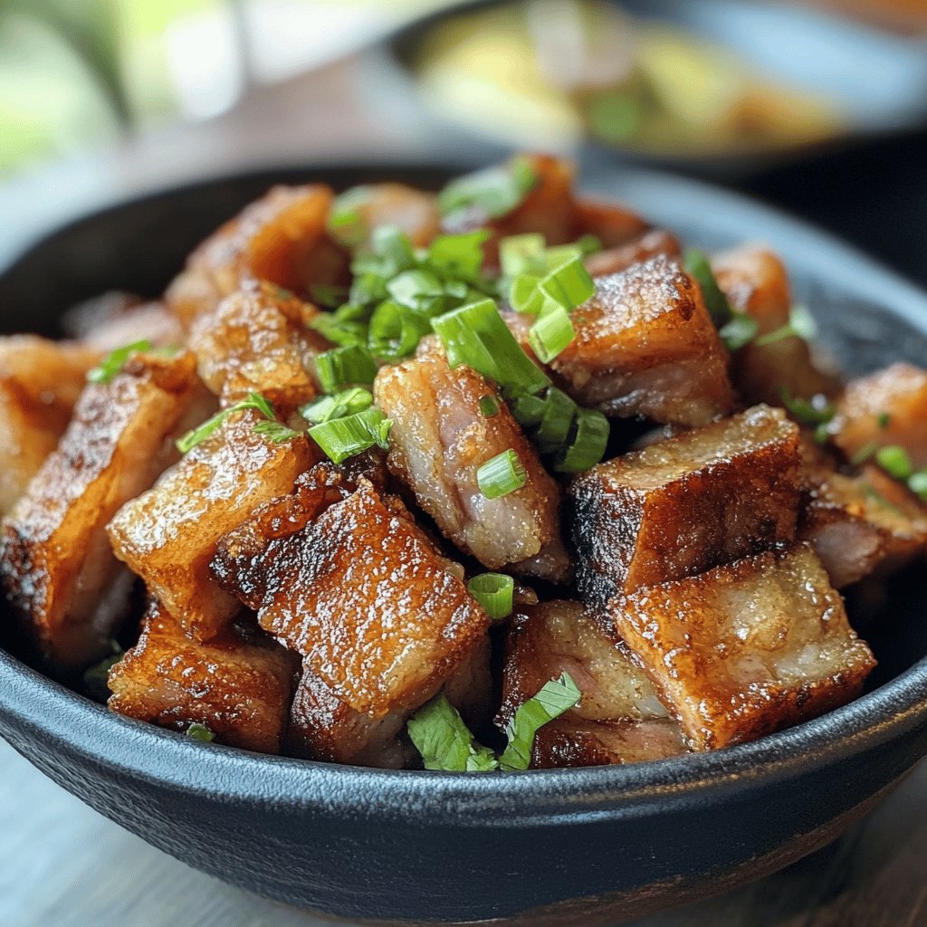 Knuspriger Chicharron