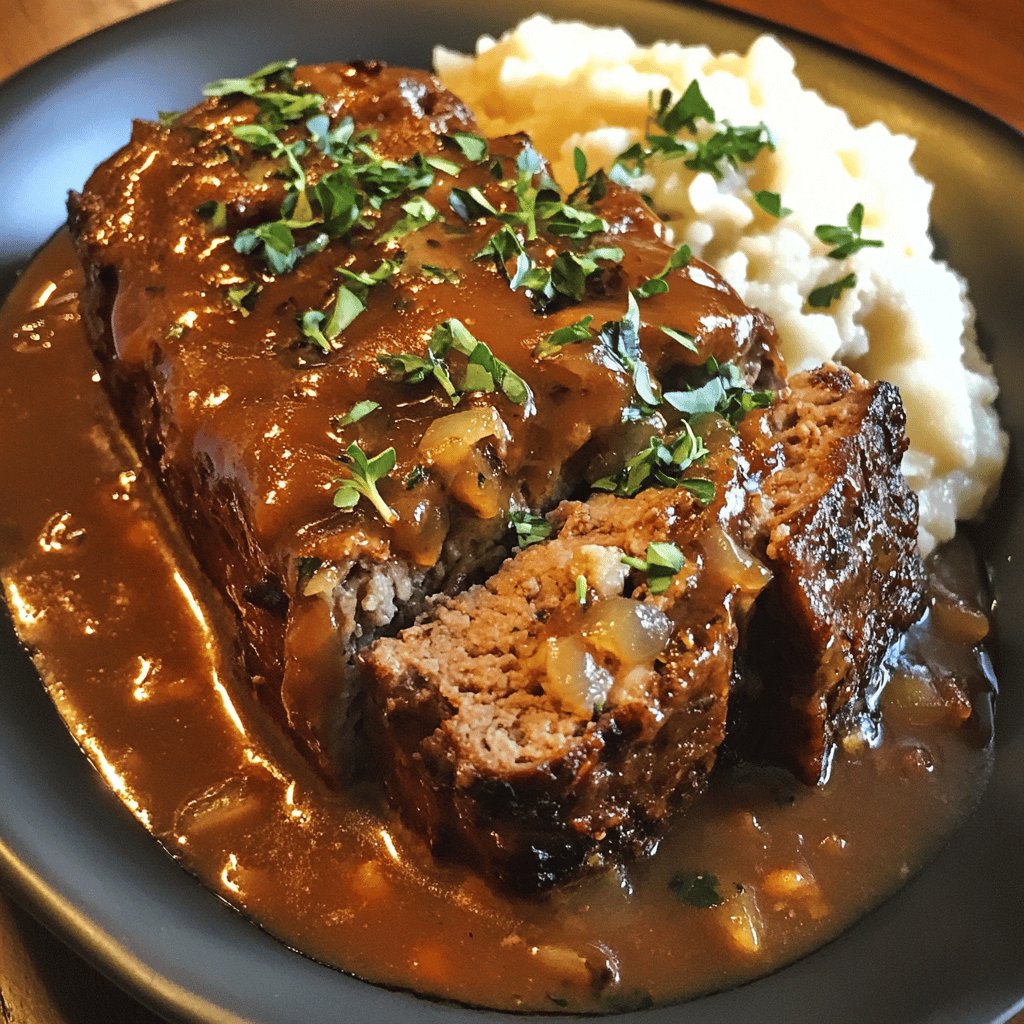 Klassischer Hackfleischbraten