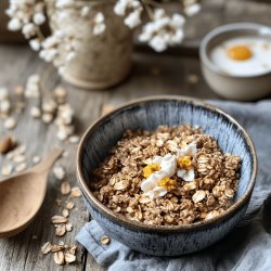 Knusprige Haferflocken