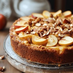 Spekulatius-Apfelkuchen ohne Backen