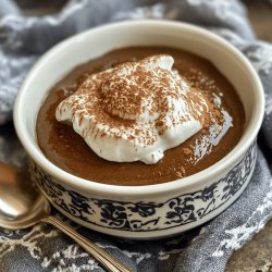 Klassischer Kaffeepudding
