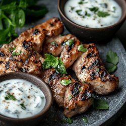 Knoblauch-Joghurt-Marinade