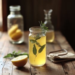 Zitronenverbene-Sirup