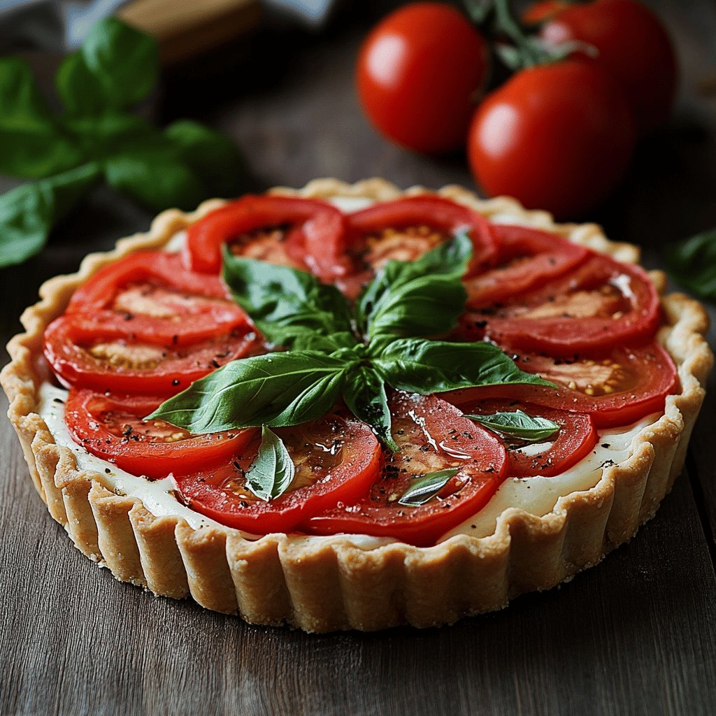Köstliche Tomatentarte