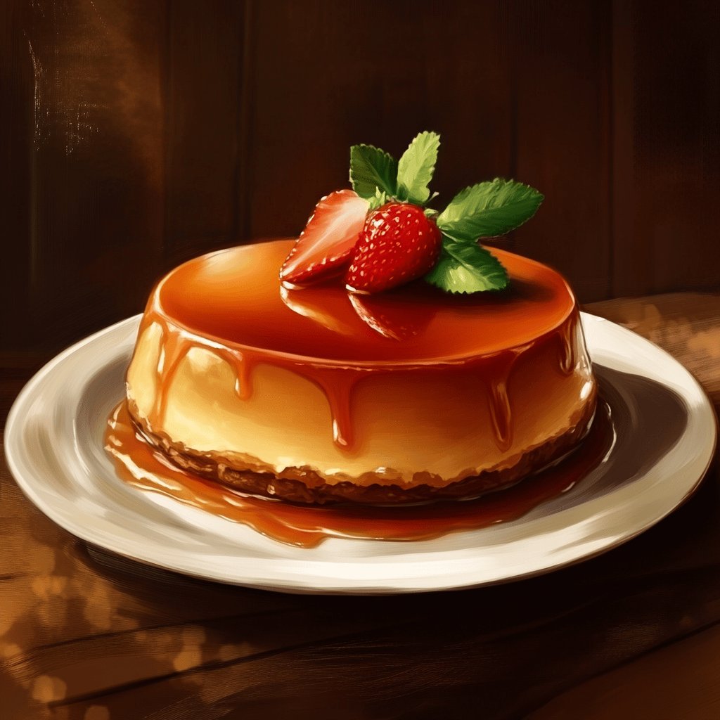 Klassischer Karamellflan