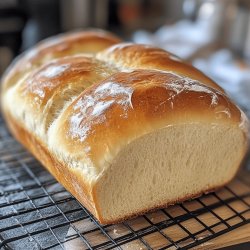 Einfaches Kastenweißbrot