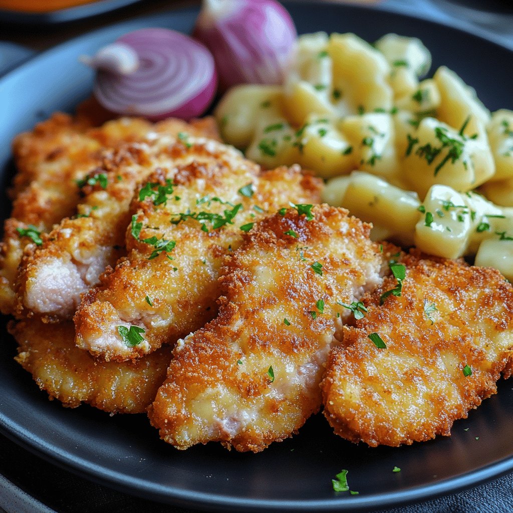 Ofen-Rahmschnitzel