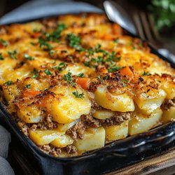 Kartoffel-Hackfleisch-Gemüse-Auflauf