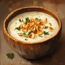 Cremige Pfifferlingsuppe