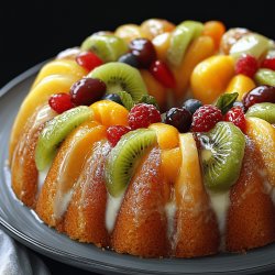 Fruchtiger Joghurt-Rührkuchen