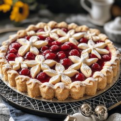 Klassische Linzertorte vom Blech