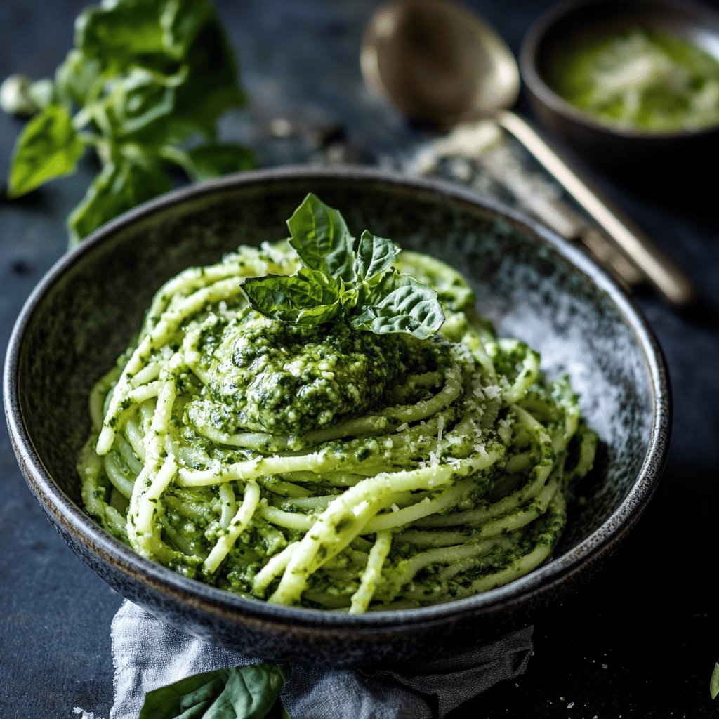 Kohlrabiblätter-Pesto