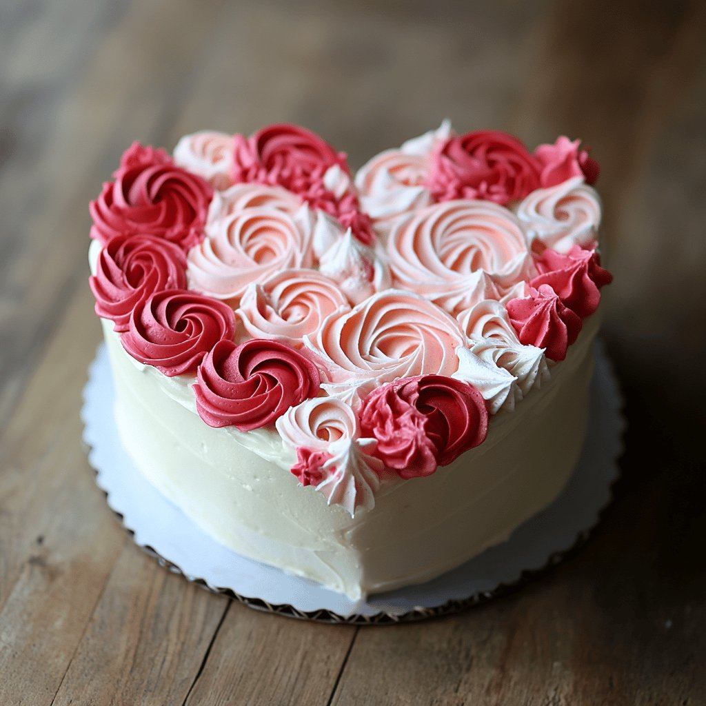 Einfacher Herzkuchen