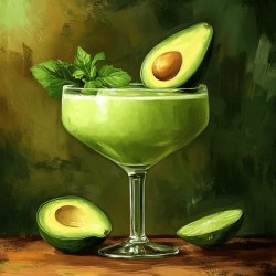 Erfrischender Avocado-Cocktail