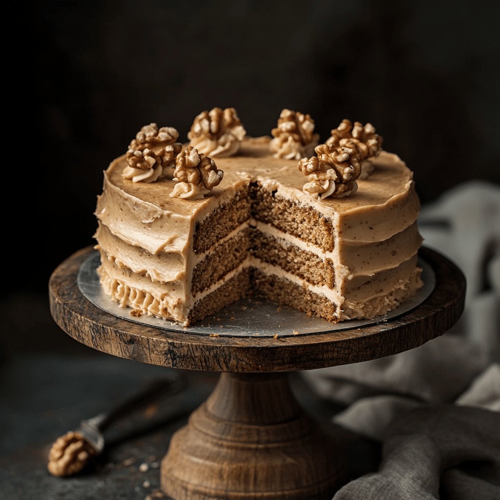 Köstliche Walnuss-Torte
