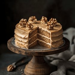 Köstliche Walnuss-Torte